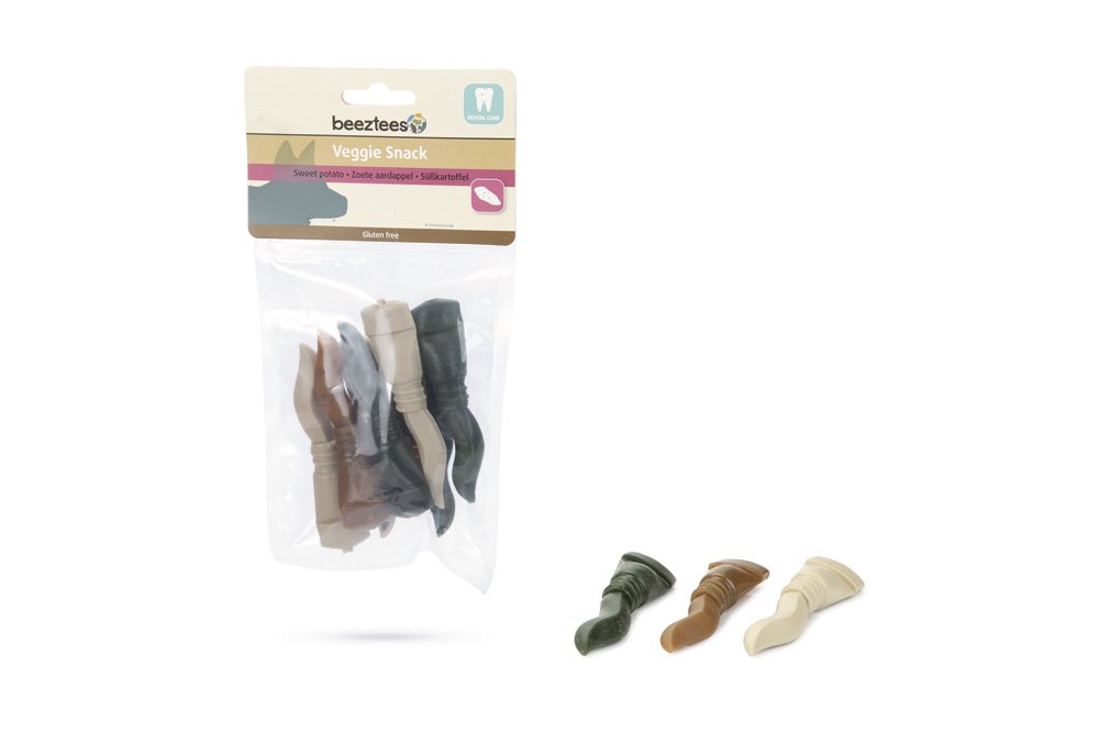 Beeztees Veggie Tandpasta Mix - 10cm - 8st.