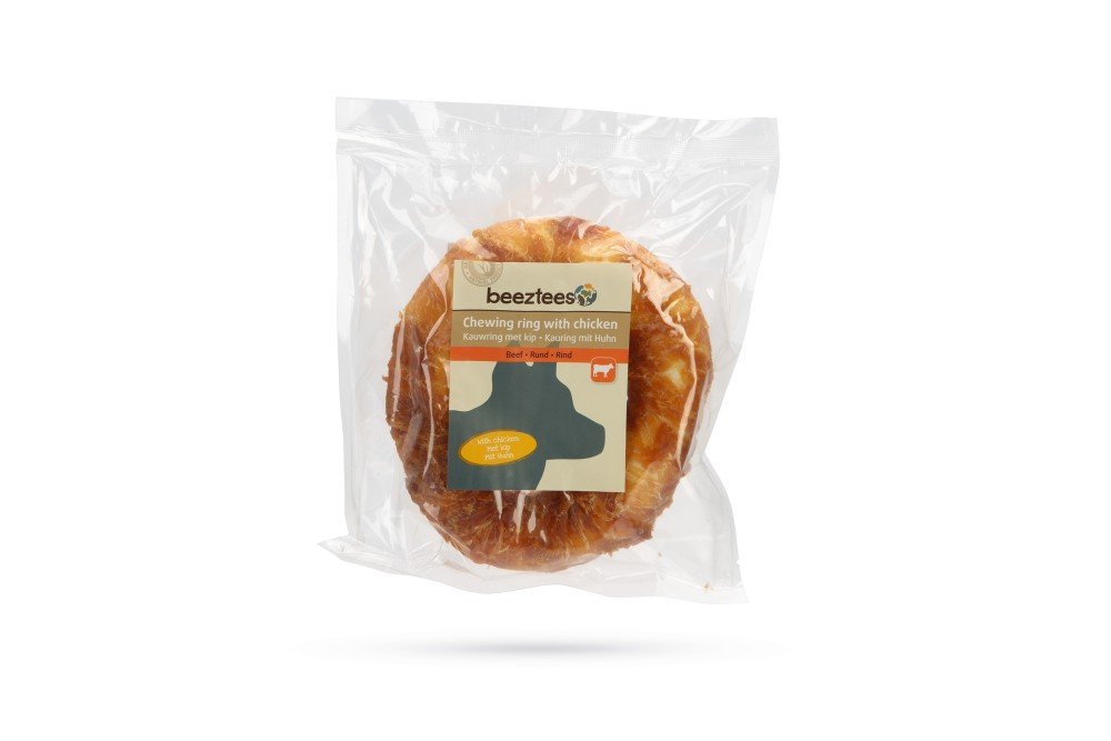 Beeztees Culinair Kauwring met Kip - 12,5cm