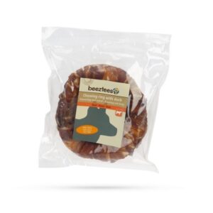 Beeztees Culinair Kauwring met Eend - 12,5cm