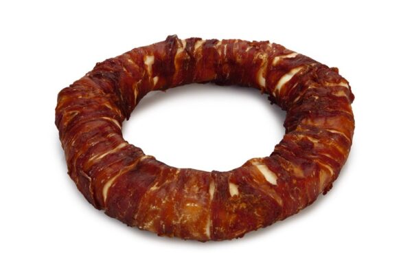Beeztees Culinair Kauwring met Eend - 19cm - Afbeelding 2